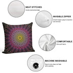 Mandala 15 Soft Multiple Sizes Throw Pillow