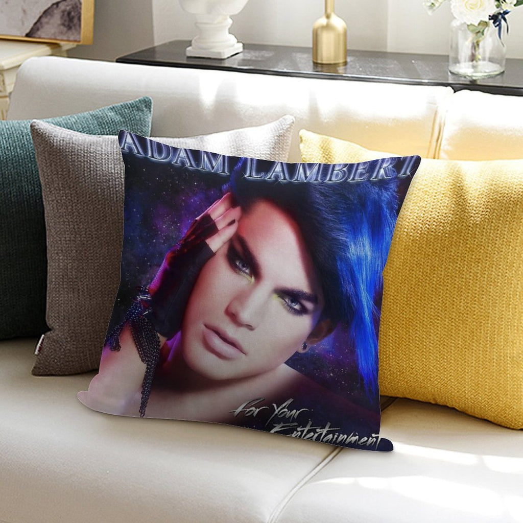 Adam Lambert for Your Entertainment Soft Warmth Comfort Throw Pillow