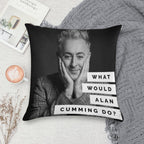 WWACD What Would Alan Cumming Do Soft Multiple Sizes Throw Pillow