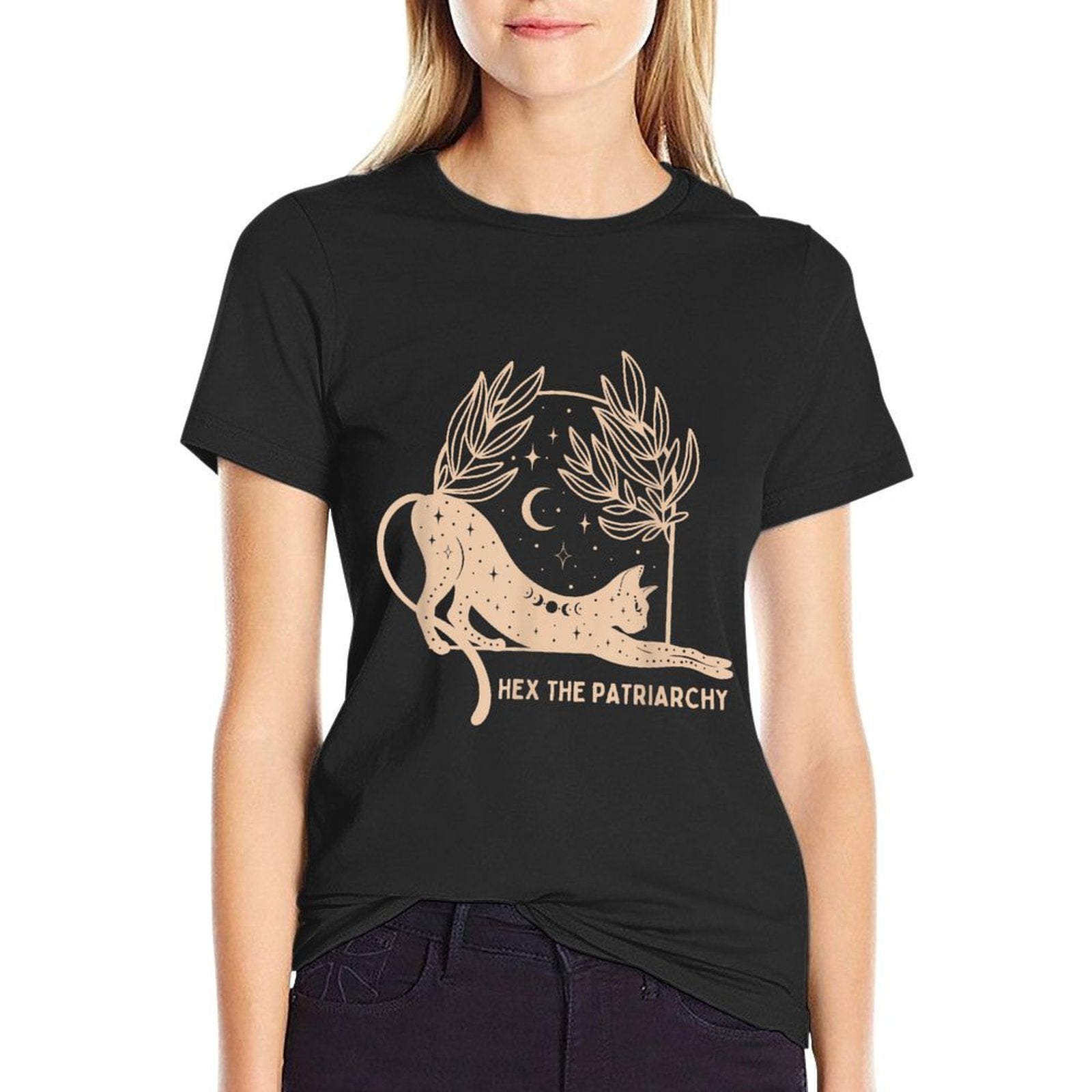 Feminist Witch, Hex The Patriarchy  Durable T-Shirt