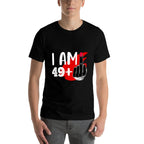 I Am 49 Plus 1 Middle Finger For A 50th Birthday  Breathable T-Shirt