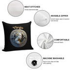 Virgo Zodiac Sign Soft Decorative Cover Throw Pillow