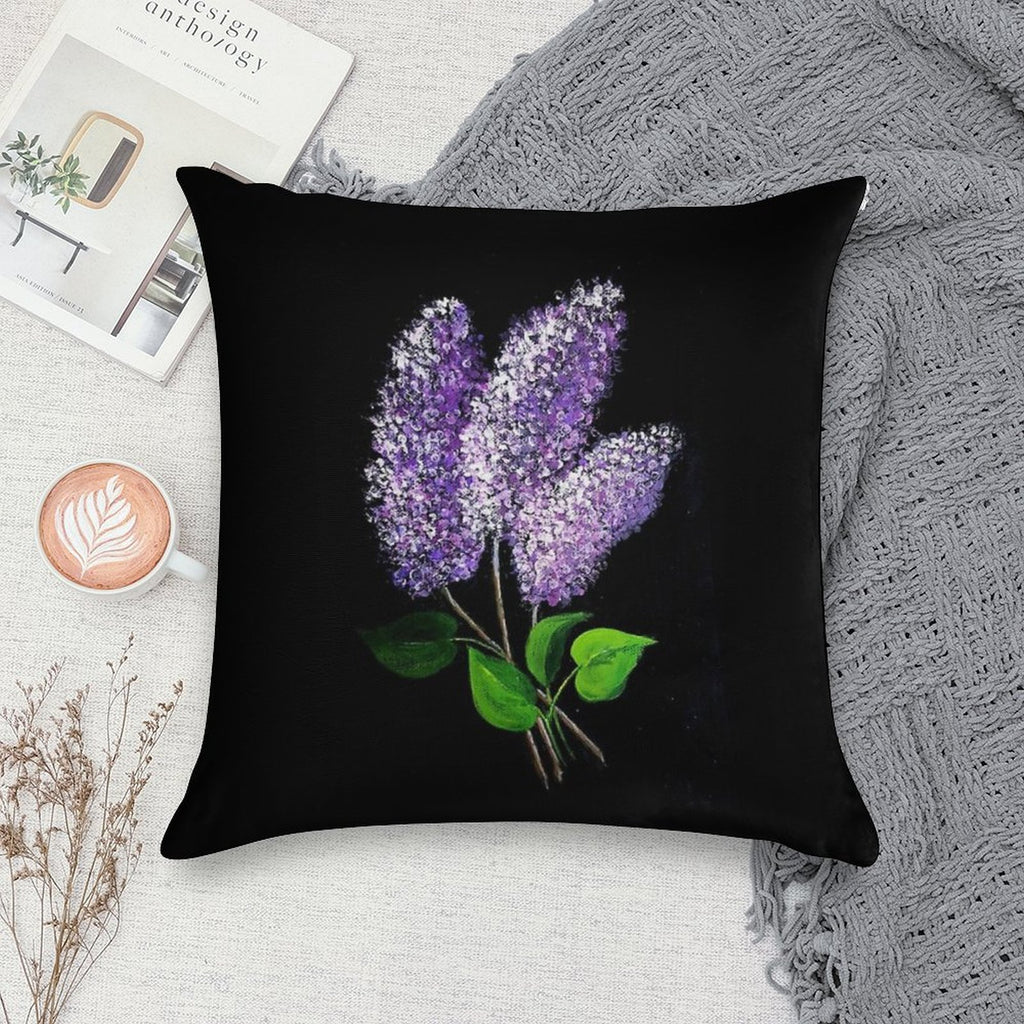 Lilac Soft Warmth Comfort Throw Pillow