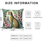 Cheetah Soft High-Density Material Throw Pillow
