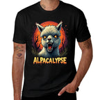 Alpacalypse - Funny Alpaca Zombie Halloween  Vintage-inspired T-Shirt