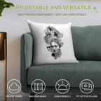 Old Witch Soft Bedroom Essential Throw Pillow