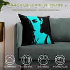Kristen Stewart Soft Reinforced Edging Throw Pillow