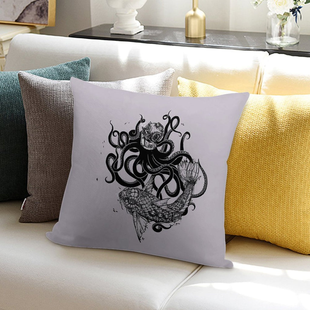 Into The Abyss Soft Home Decor Throw Pillow