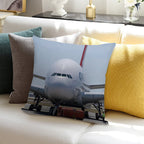 Qantas A380 Soft Skin-Friendly Throw Pillow