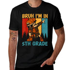 Bruh Im In 5th Grade Fifth Grade Dabbing Boy Student  Soft T-Shirt