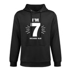 Womens Funny 70th Birthday Gift for 70 Year Old, 7 Decades Layering Staple Hoodie