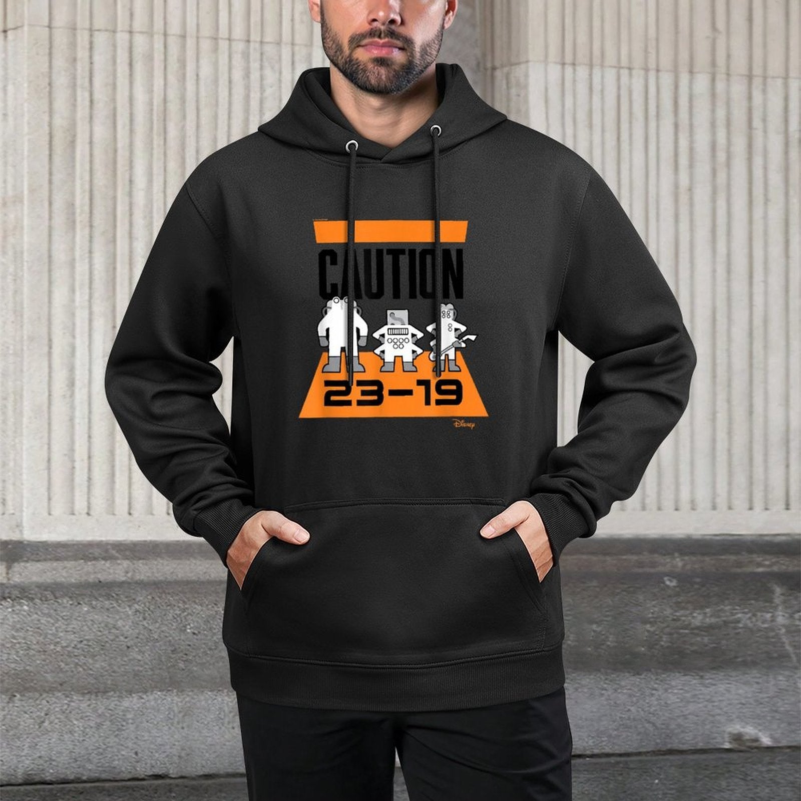 Monsters Inc - Caution 2319 All-Day Comfort Hoodie