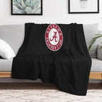 Alabama Logo Classic T-Shirt Lightweight Throw Blanket