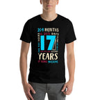17th Birthday for Son Nephew Gift for 17 Year Old Boys  Easy-care T-Shirt