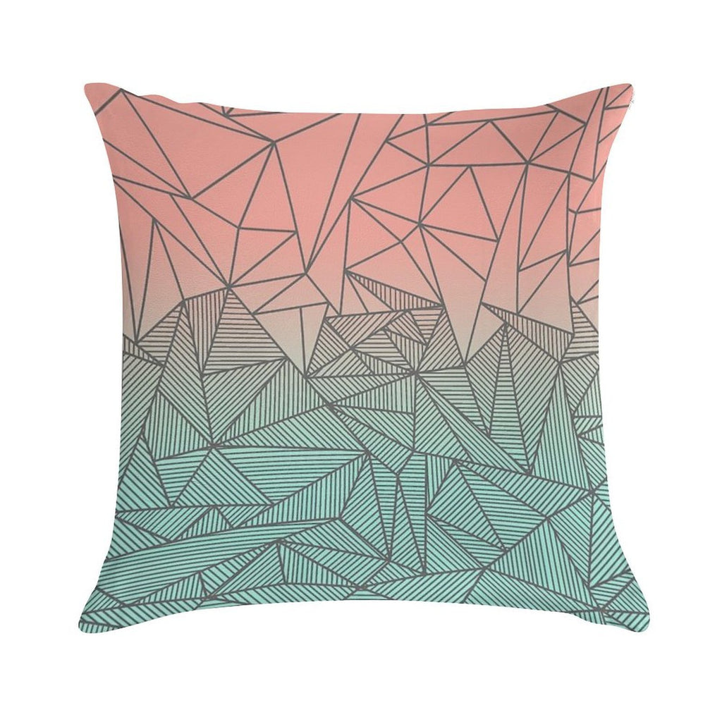 Bodhi Rays Soft Short Plush Fabric Throw Pillow