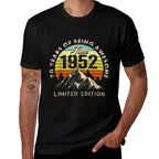Made in 1952 Born June 1952 70th Birthday  Wrinkle-resistant T-Shirt