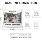 Nothing Just An Incident Charles Leclerc Soft Hidden Zipper Throw Pillow