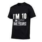 I'm 10 In Dog Years 70th Birthday  Stretchy T-Shirt