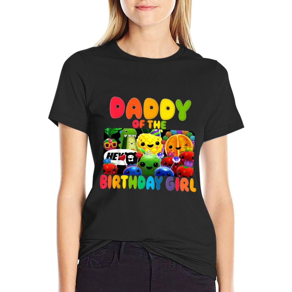 Daddy Of The Birthday Girl Fruit Birthday Family Matching  Lightweight T-Shirt
