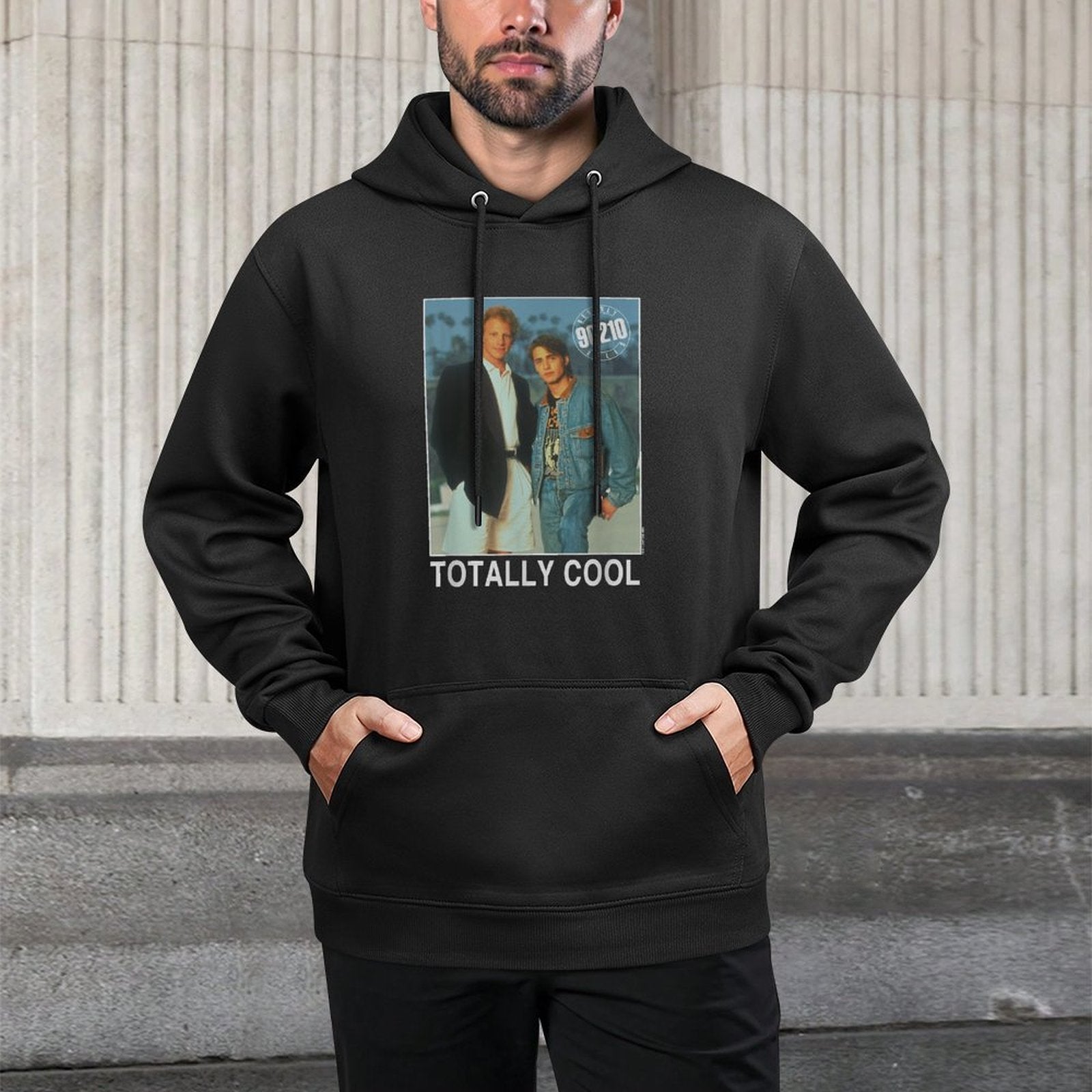 90210 Totally Cool Adjustable Hood Hoodie