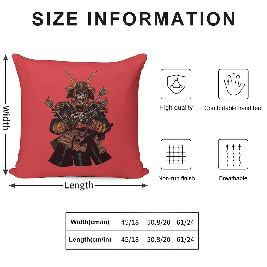 Dead Samurai Soft Style Accent Throw Pillow