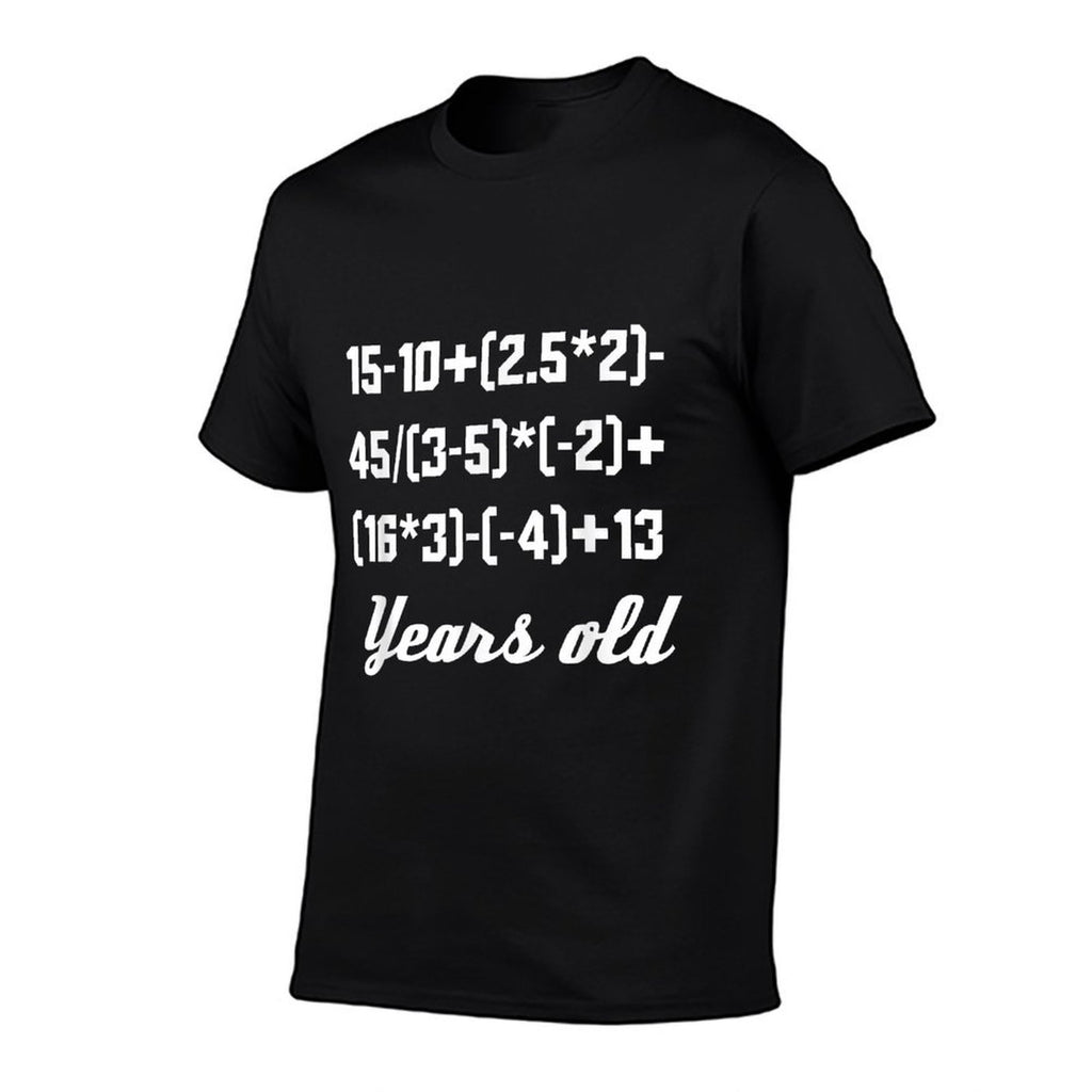 30 Years Old Math Equation 30th Birthday Funny  Lightweight T-Shirt