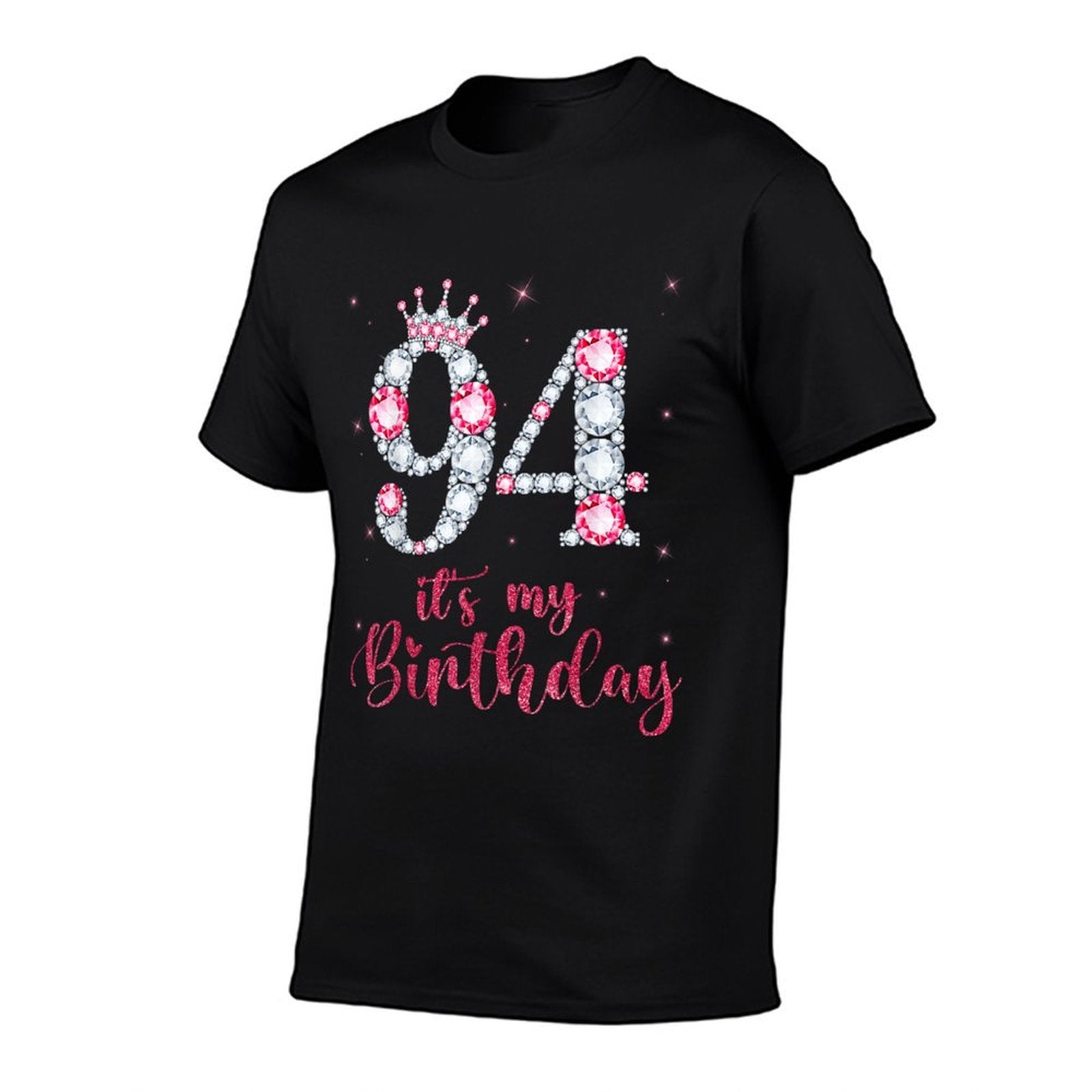 94 It's My Birthday 94 Years Old 94th Birthday Girl Lady  High-quality Stitching T-Shirt
