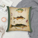 Fish Trio-C Soft Ultra-Soft Texture Throw Pillow