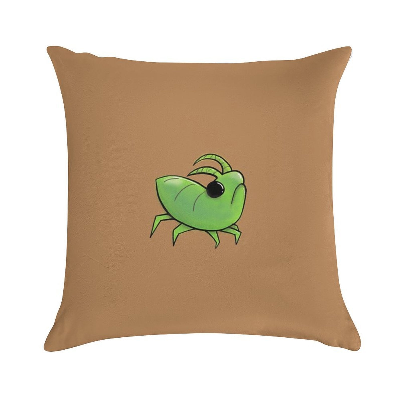 Grounded Aphid Soft Skin-Friendly Throw Pillow