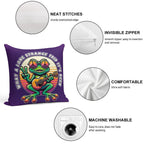 What A Long Strange Trip Soft Gift Ready Throw Pillow