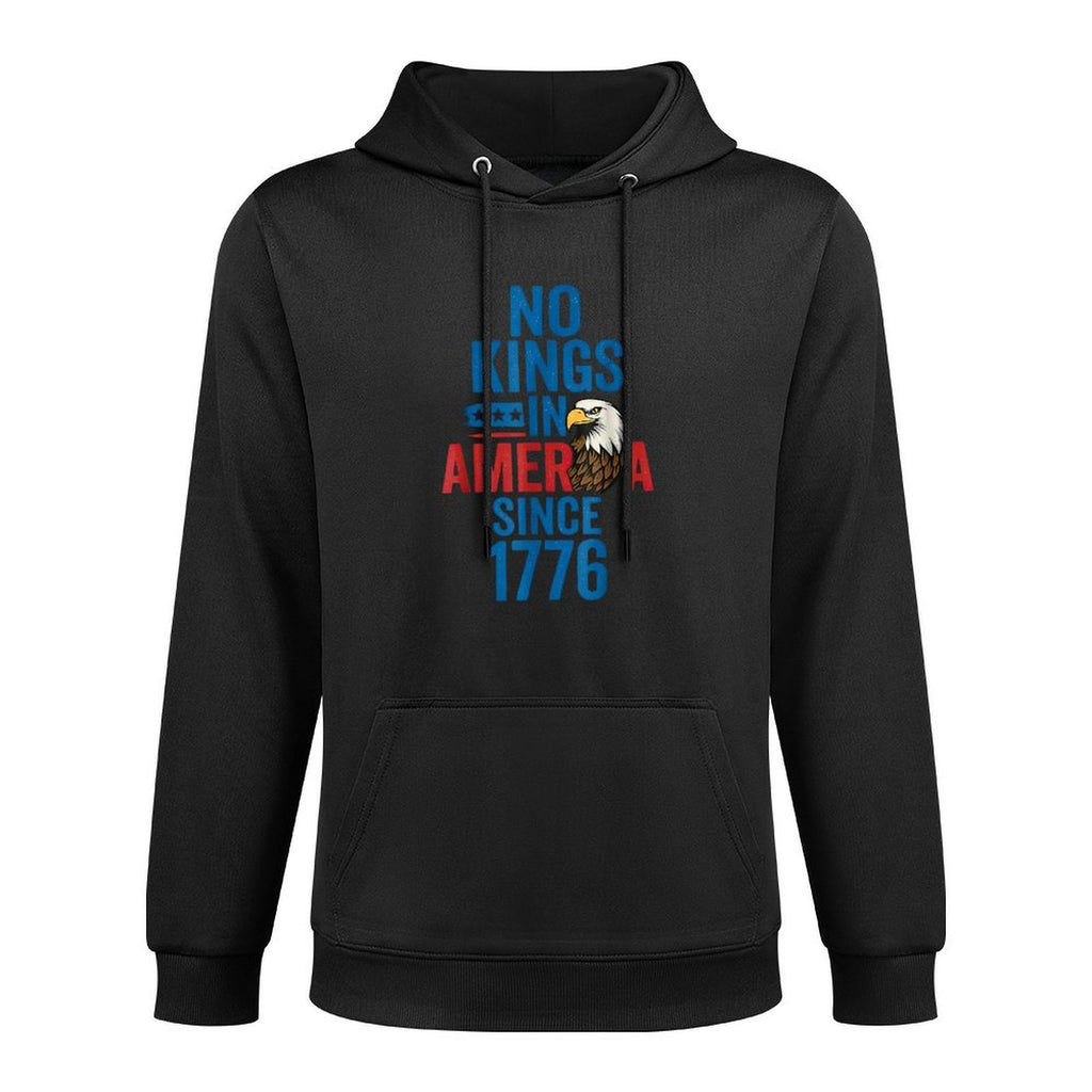 No Kings In America Since 1776 Shirt No Kings Men Women Adjustable Hood Hoodie
