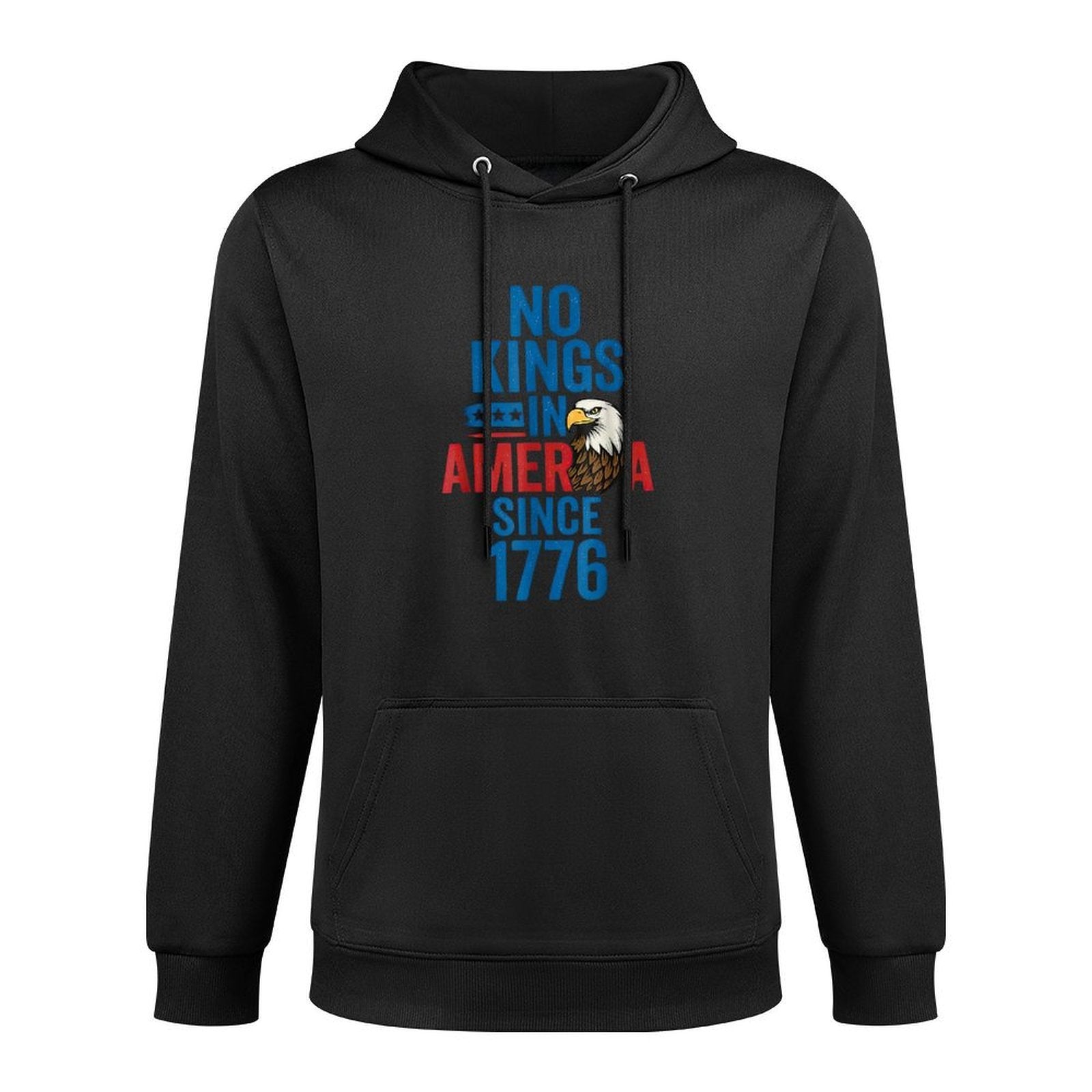 No Kings In America Since 1776 Shirt No Kings Men Women Adjustable Hood Hoodie