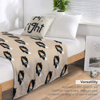 Chop in Space Eco-conscious Throw Blanket