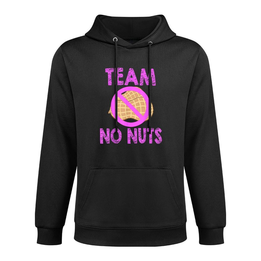 Team No Nuts Funny Team Girl Gender Reveal Tshirt Shrink-Resistant Hoodie