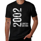 23rd Birthday 23 Years Old Man Woman Vintage 2002  Stretchy T-Shirt