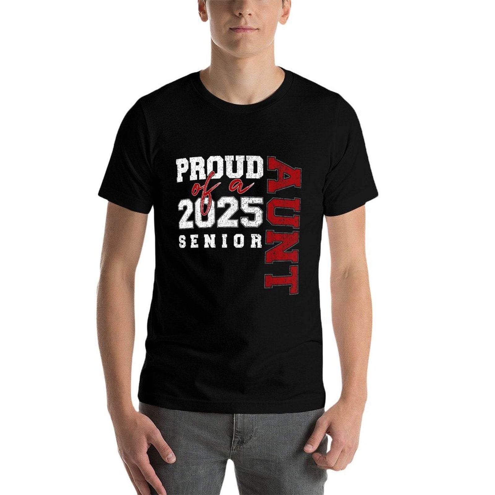 Aunt Senior 2025 Proud of A Class of 2025 Graduate  Quick-drying T-Shirt