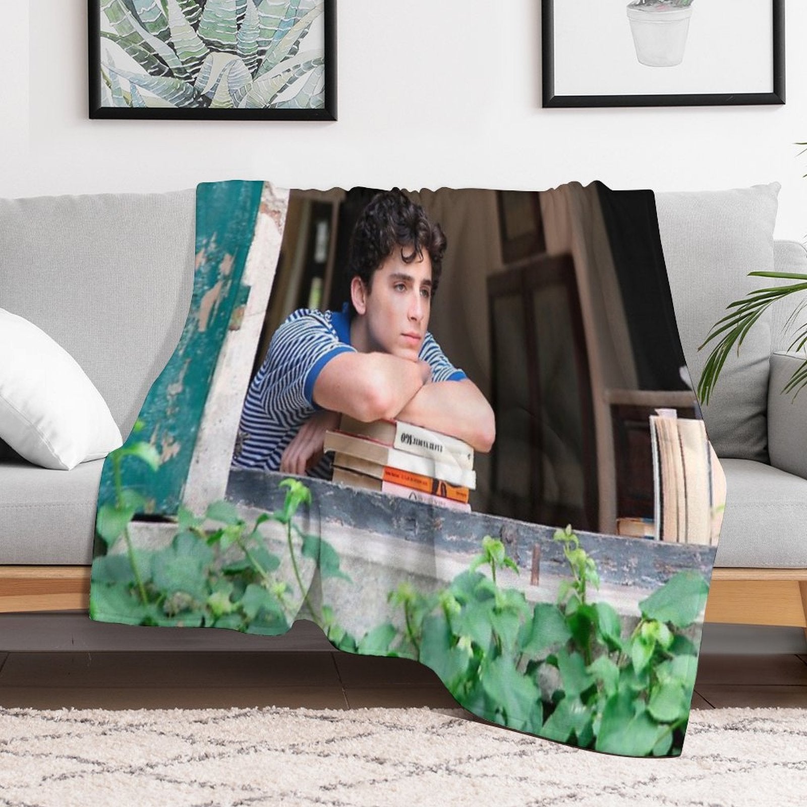 Timothee Chalamet Multi-functional Throw Blanket