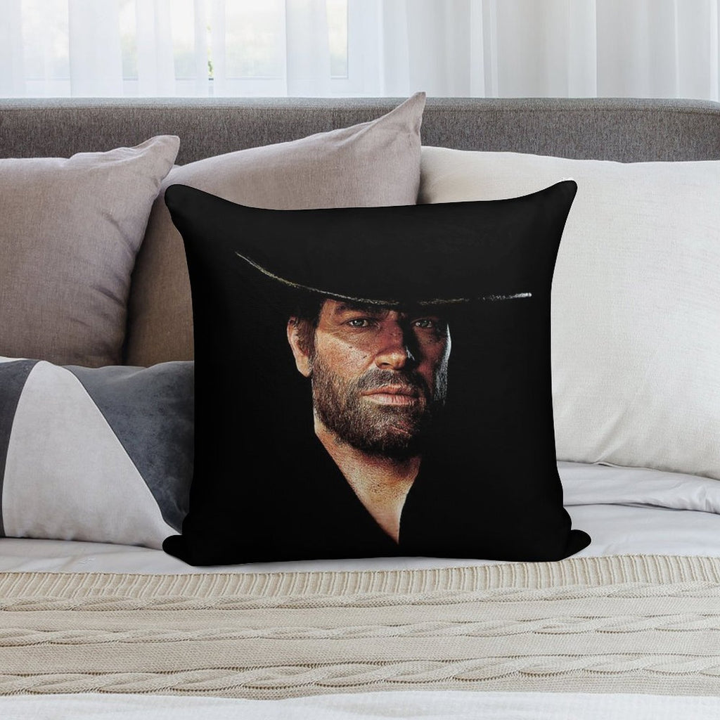 Arthur Morgan Soft Washable Throw Pillow