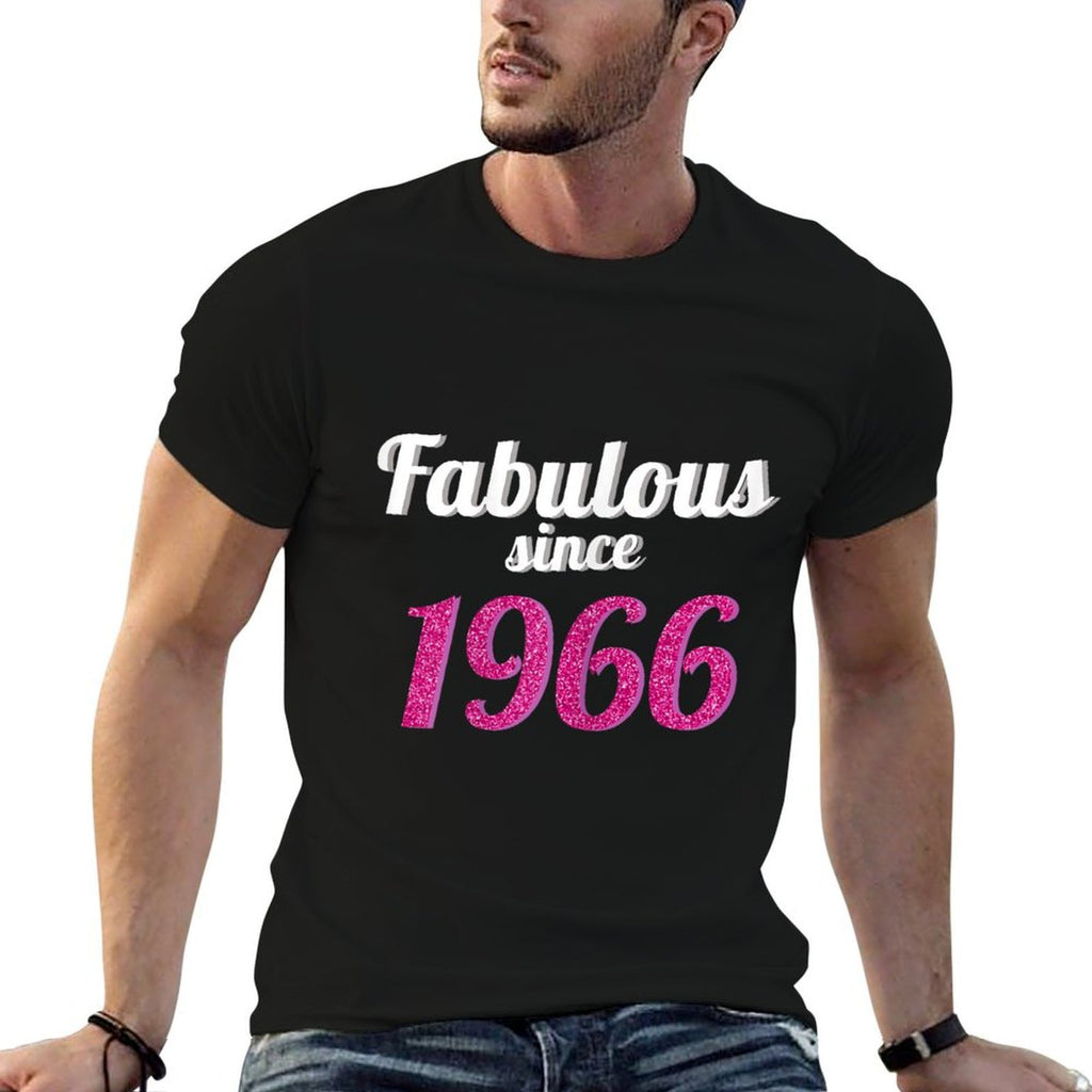 Womens Fabulous Since 1966 - 50th Birthday Gift  Relaxed-fit T-Shirt