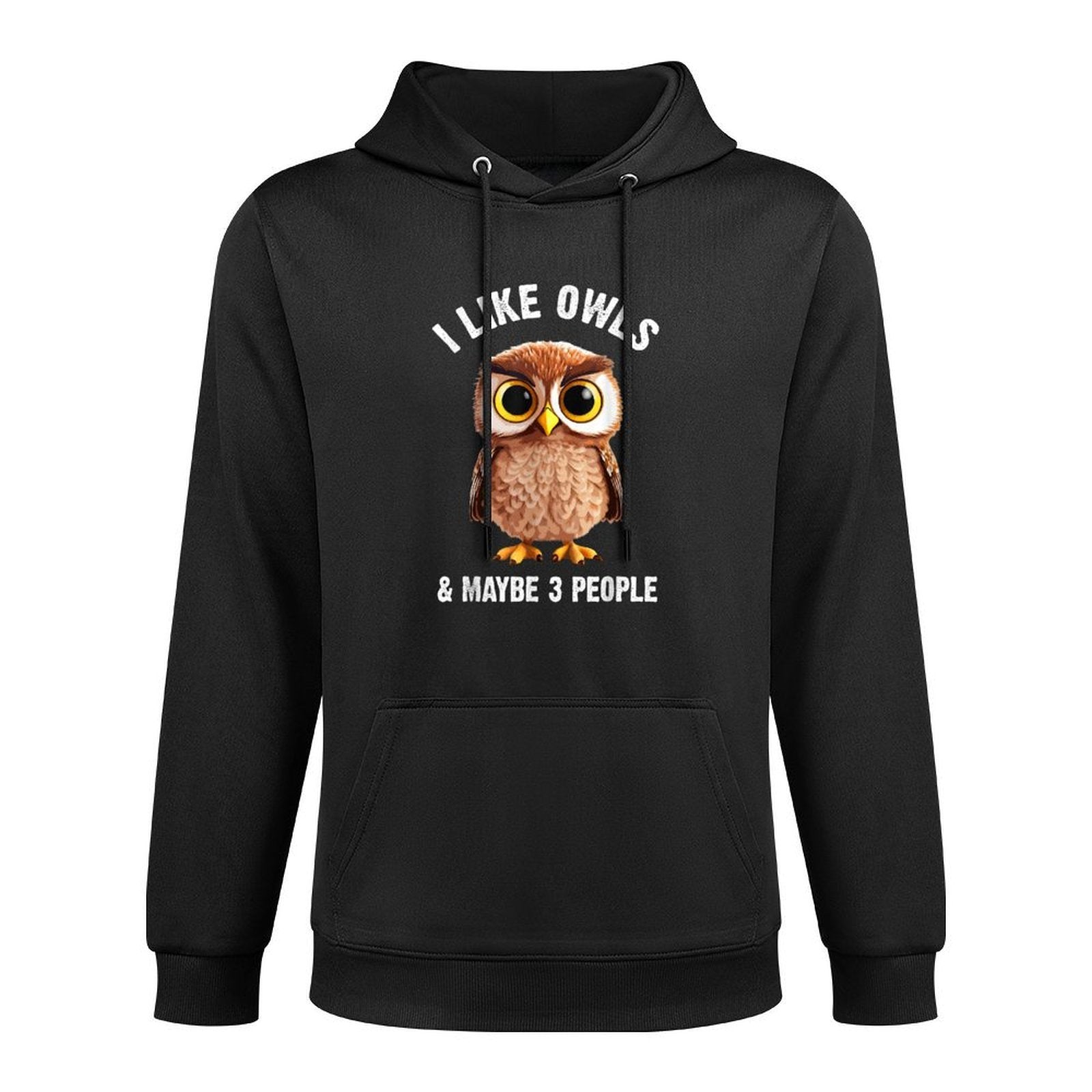 Cool Owl Design For Men Women Kids Bird Zookeeper Owl Lover Layering Staple Hoodie
