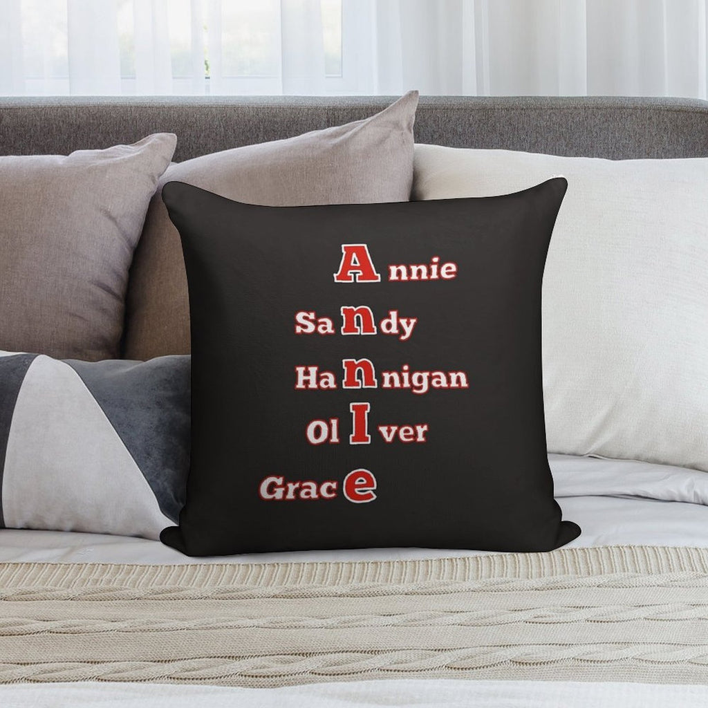 ANNIE Soft High-Density Material Throw Pillow