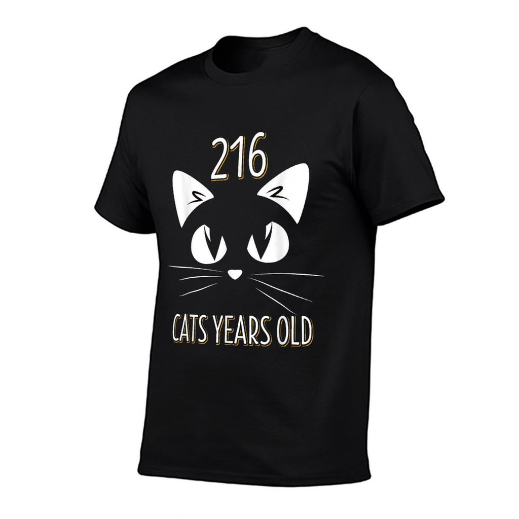50th Birthday 216 Cat Years Old For Cat Lover  Summer-ready Fabric T-Shirt