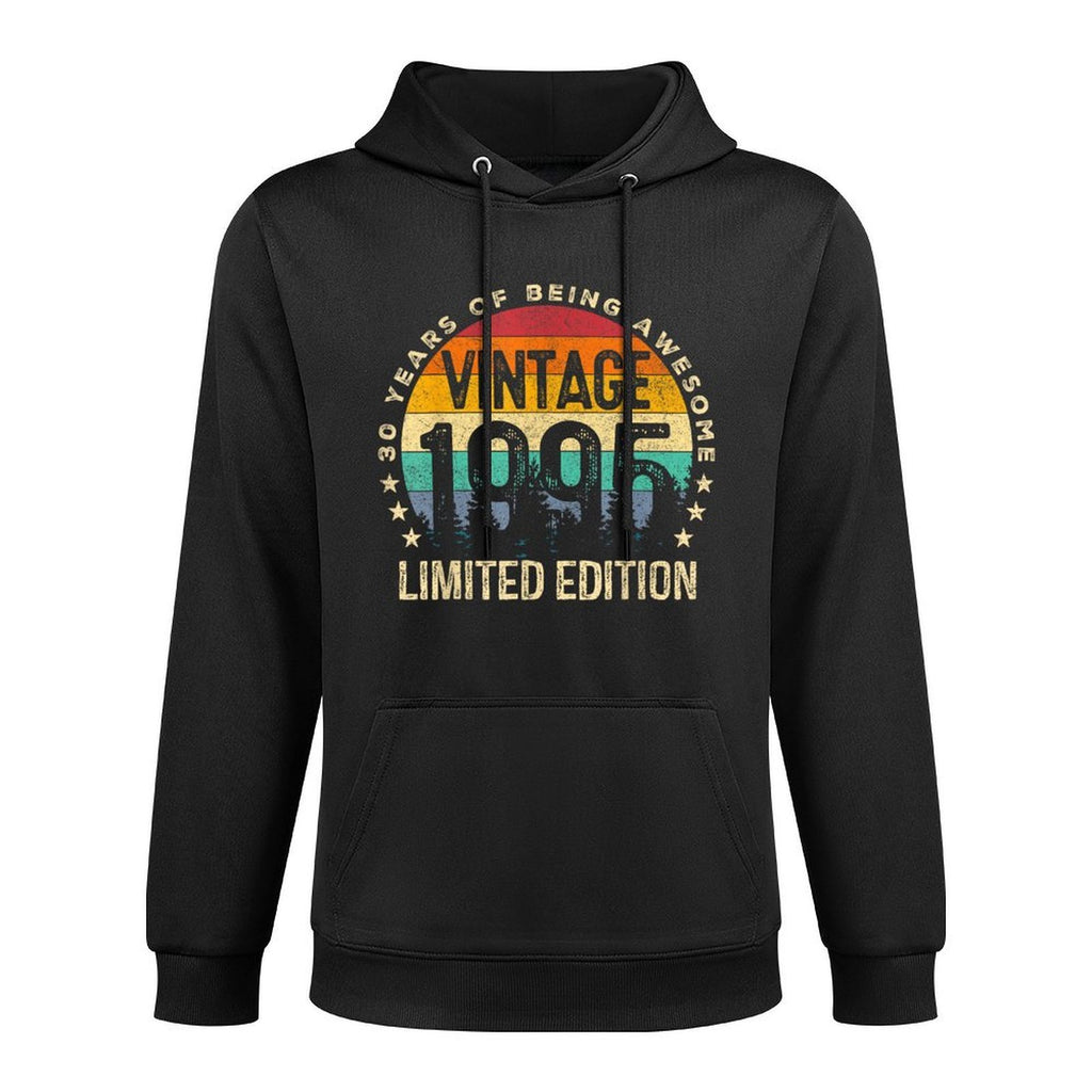 Vintage 1995 Limited Edition 30-Year-Old 30th Birthday Kangaroo Pocket Hoodie