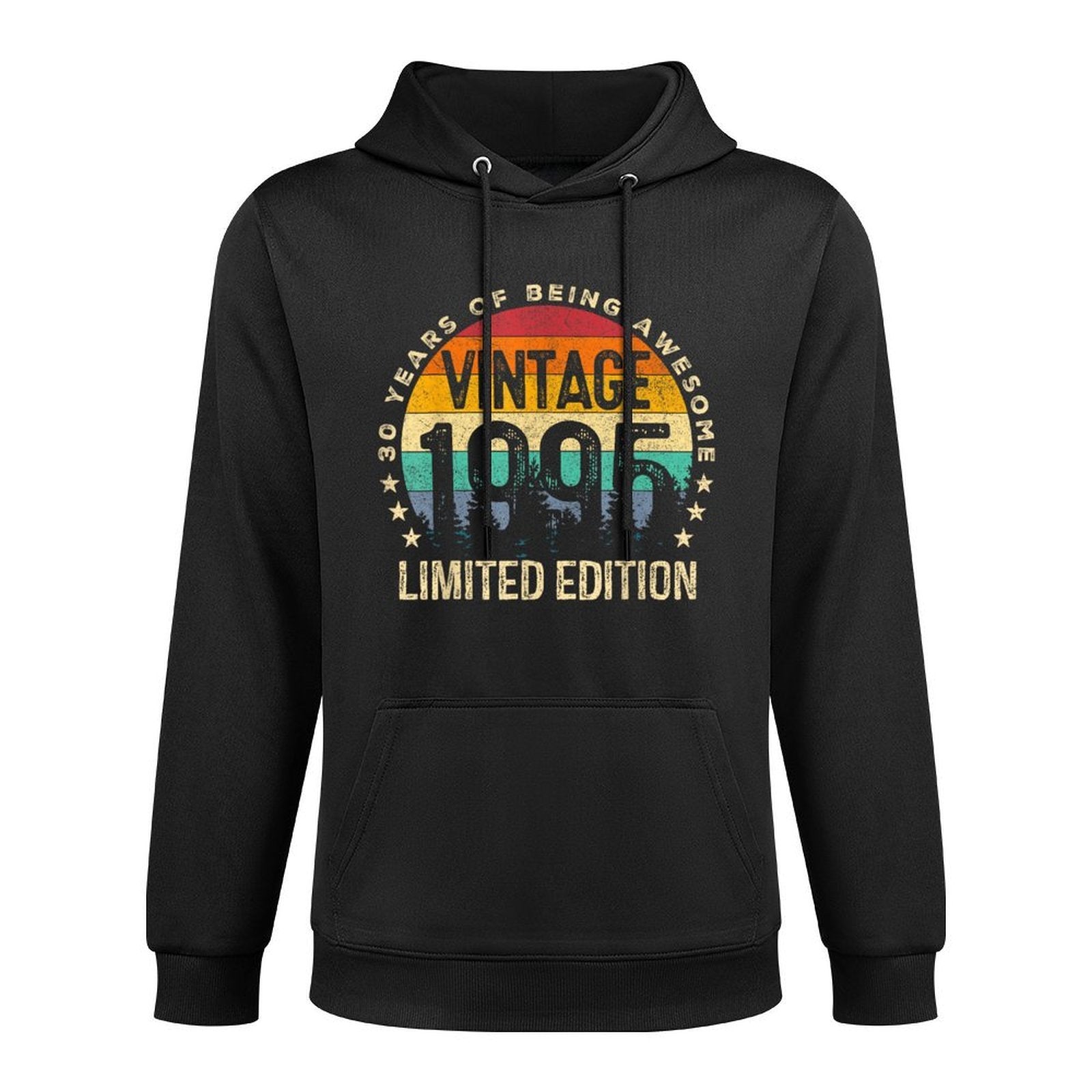 Vintage 1995 Limited Edition 30-Year-Old 30th Birthday Kangaroo Pocket Hoodie