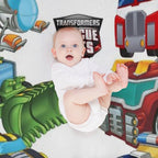 Transformers Rescue Bots Vechicles Anti-pilling Throw Blanket