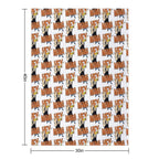 Johnny Bravo Hey Mama Juniors Multi-functional Throw Blanket