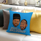 Key & Peele Draxx Them Sklounst Soft Warmth Comfort Throw Pillow