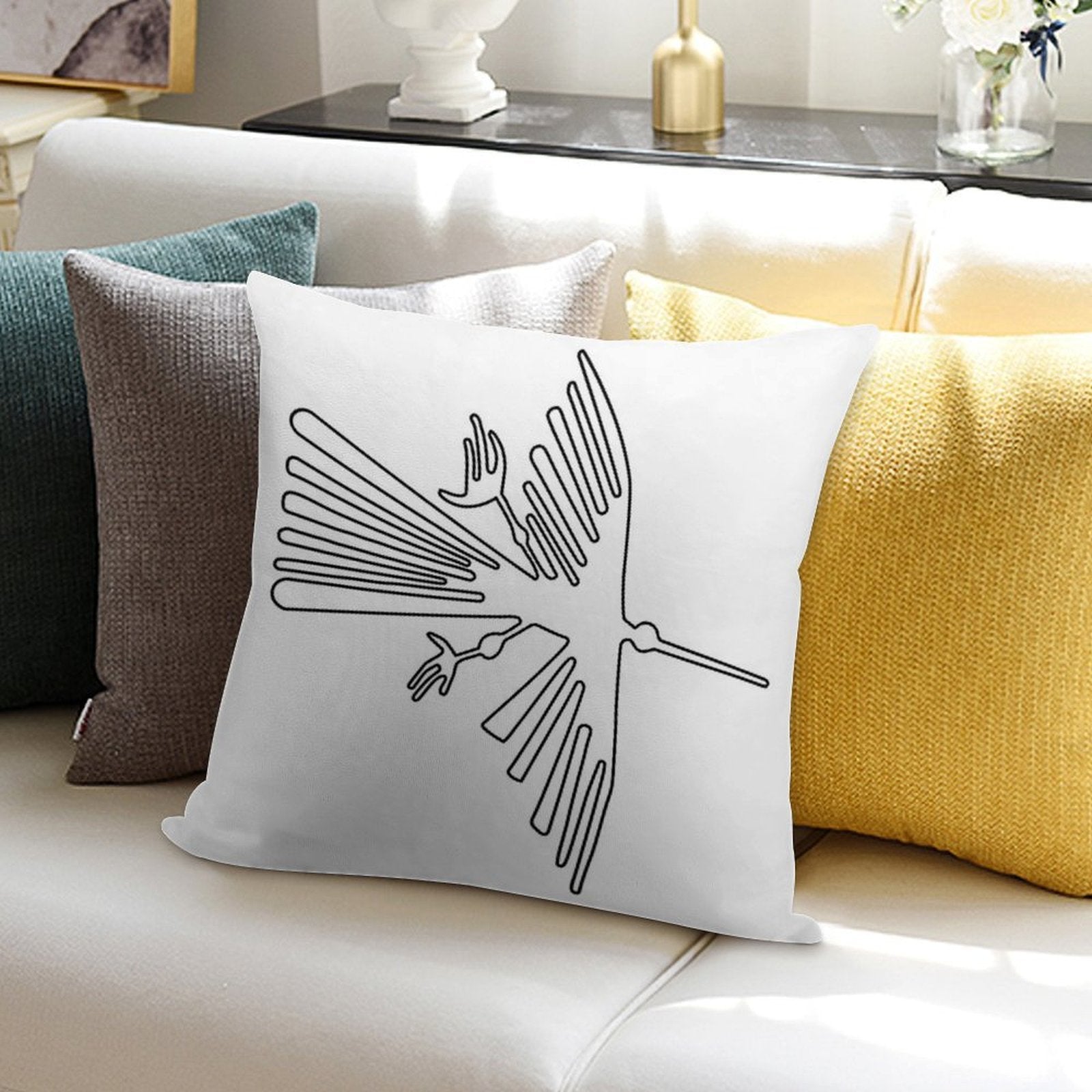 CONDOR Soft Washable Throw Pillow