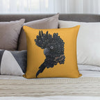 Red Tailed Black Cockatoo Soft Bedroom Essential Throw Pillow