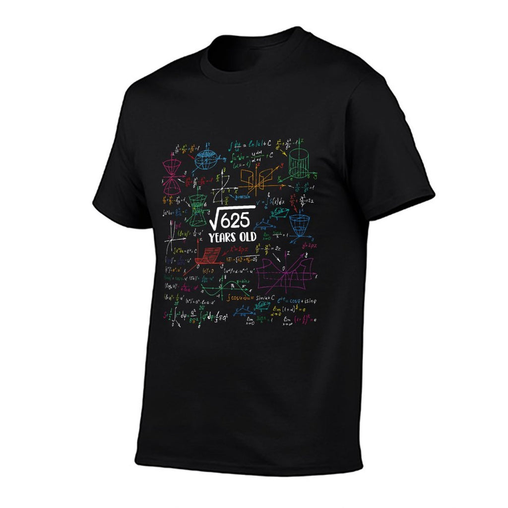 Square Root of 625 - 25 Year Old Math Lovers 25th Birthday  Classic T-Shirt